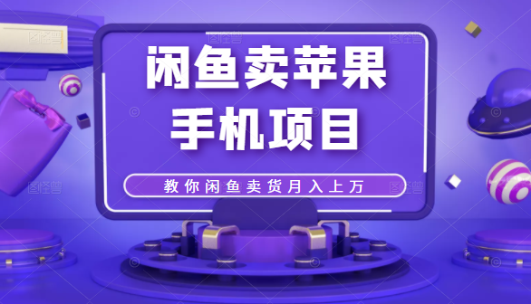 【副业2499期】引流哥：闲鱼卖苹果手机项目，教你闲鱼卖货月入上万（全套教程）